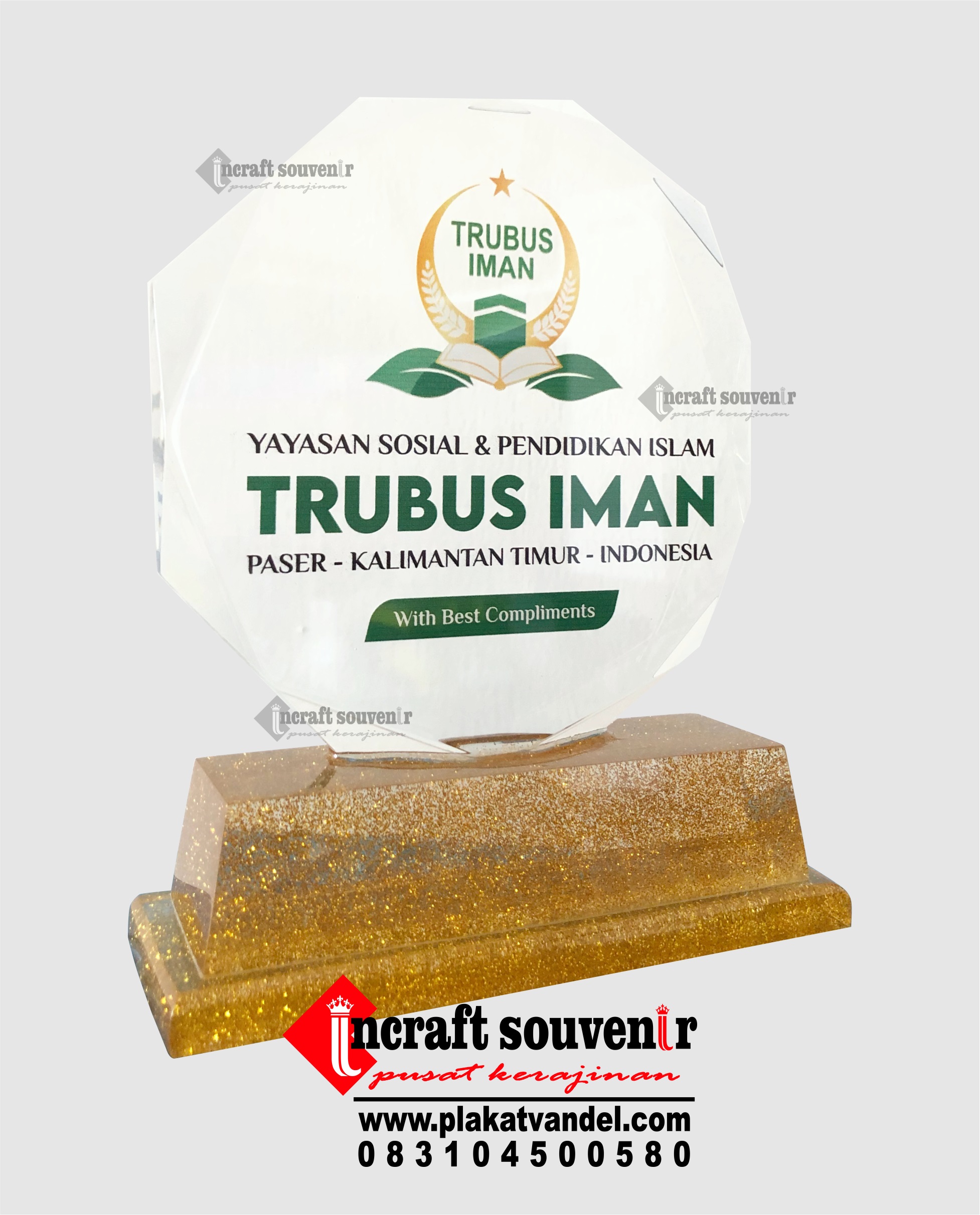 PLAKAT RESIN CUSTOM TRUBUS IMAN R3