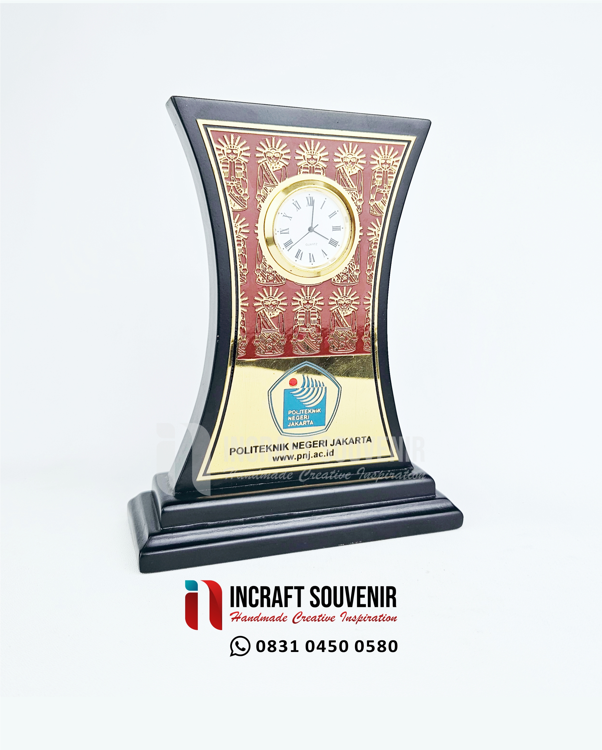 PLAKAT KAYU JAM UNIVERSITAS CUSTOM K53