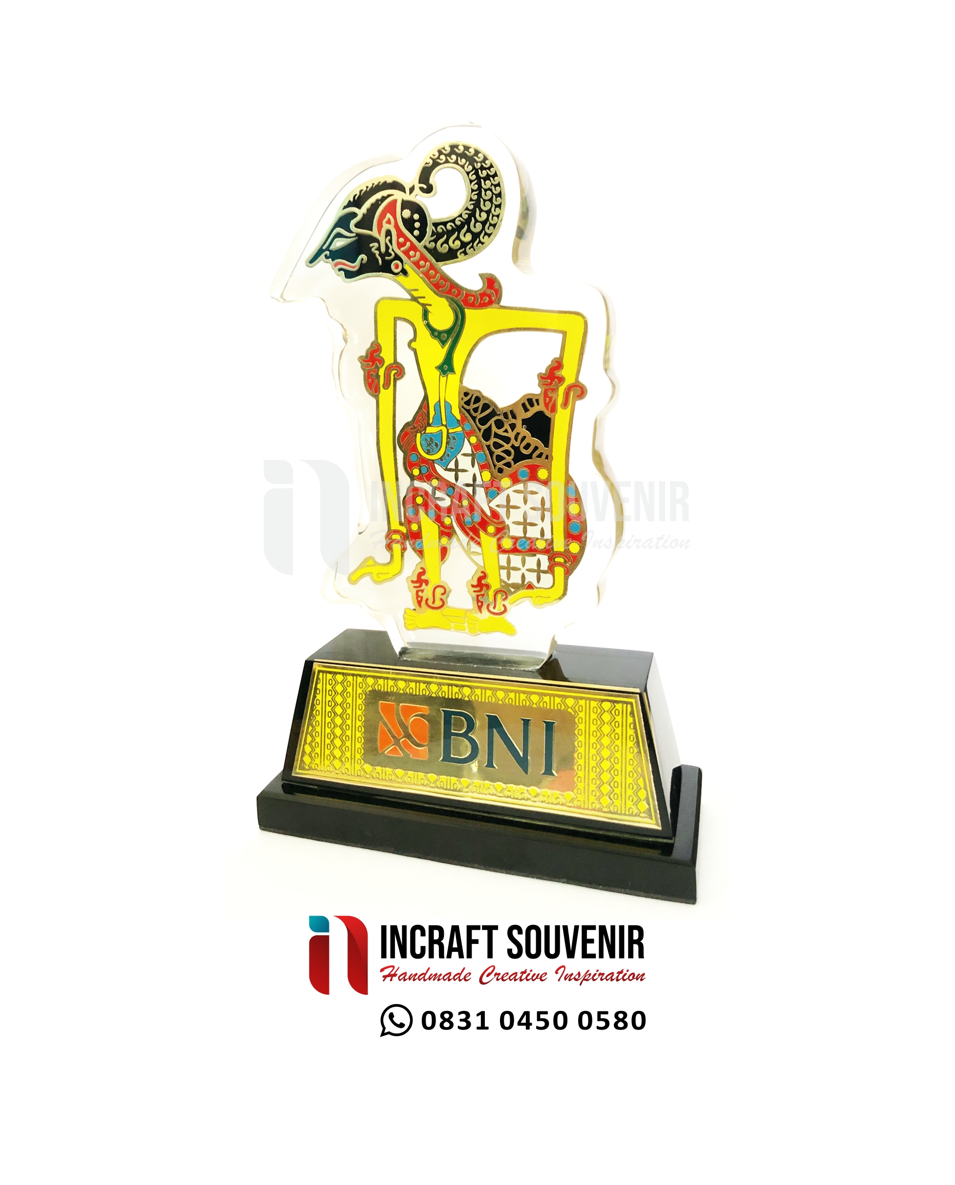 PLAKAT CUSTOM RESIN WAYANG ARJUNA BNI R4