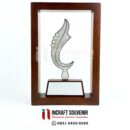 PLAKAT KAYU FRAME CUSTOM KUJANG BNI K76